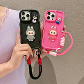 Cartoon Animal Phone Case with Strap
